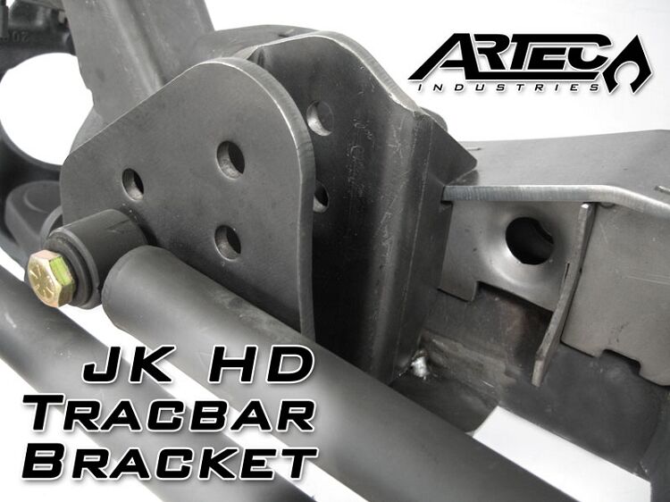 JK Heavy Duty Raised Tracbar Bracket by Artec Industries
