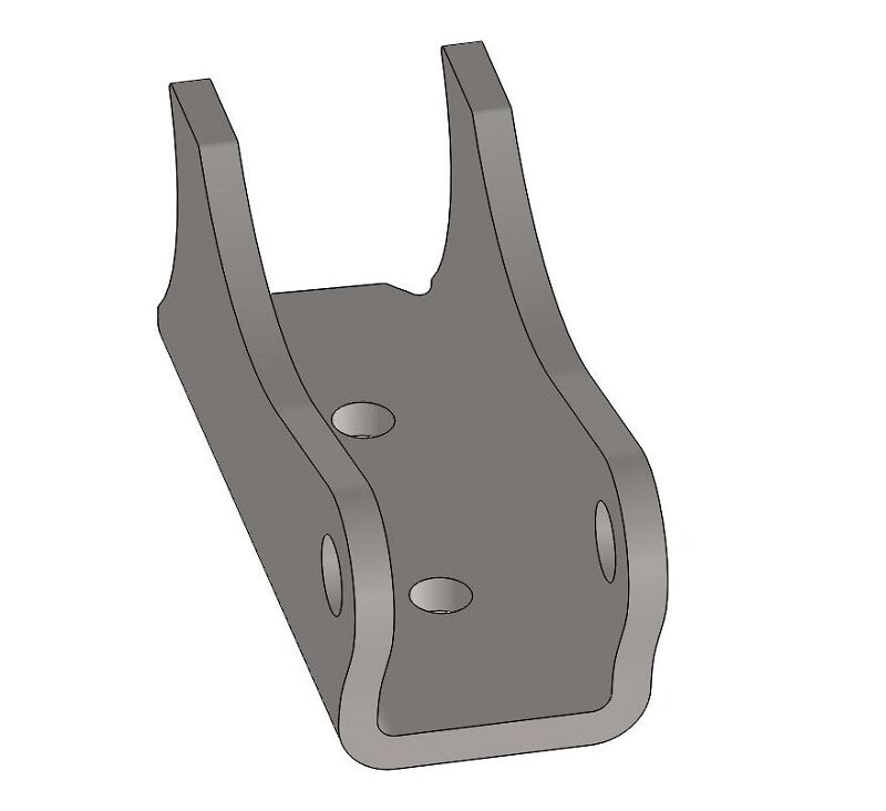 JK Front Axle Shock Mounts by Artec Industries