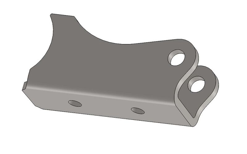 JK Front Axle Shock Mounts by Artec Industries