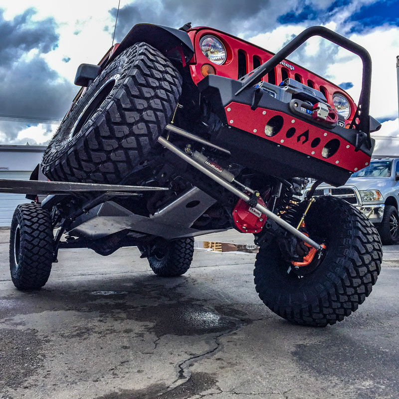 JK APEX Front Axle Ultimate Armor Kit D44 Raised Trackbar For 07-18 Wrangler JK by Artec Industries