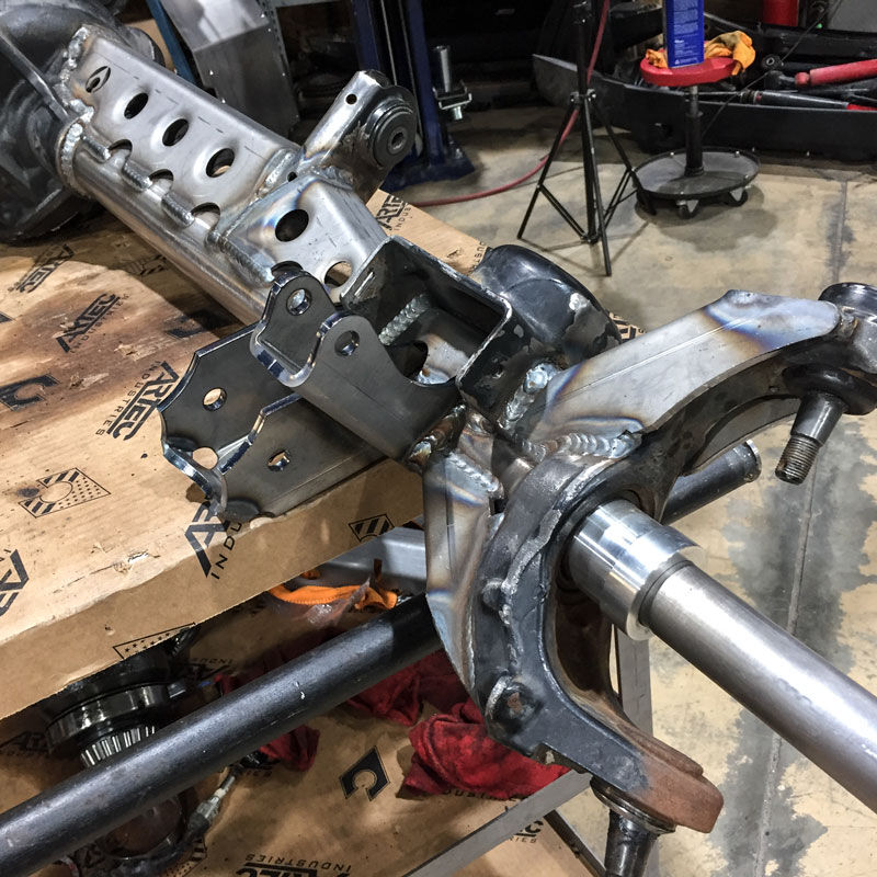 JK APEX Front Axle Ultimate Armor Kit D44 Raised Trackbar For 07-18 Wrangler JK by Artec Industries