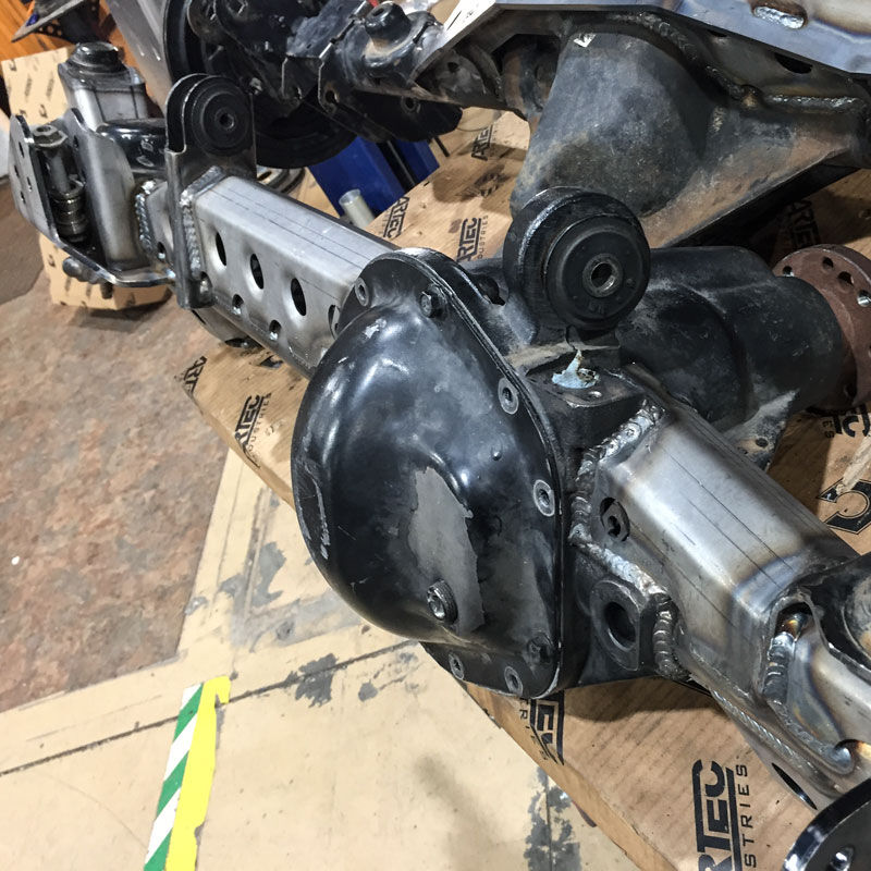 JK APEX Front Axle Ultimate Armor Kit D44 Raised Trackbar For 07-18 Wrangler JK by Artec Industries