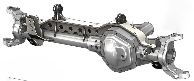 JK 1 Ton Superduty 99-04 Front Dana 60 Swap Kit W/Currie Johnny Joints by Artec Industries - JK6032