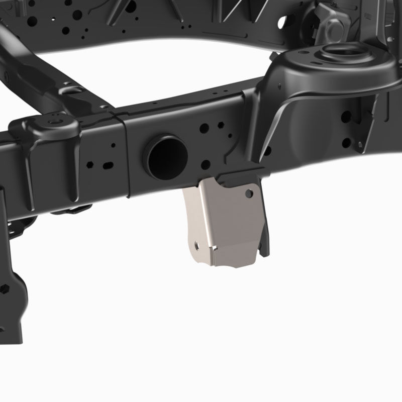 Jeep JL/JT Front Frame Trackbar Bracket for 1 Ton Swap by Artec Industries