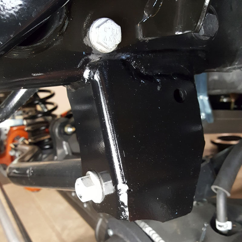 Jeep JL/JT Front Frame Trackbar Bracket for 1 Ton Swap by Artec Industries