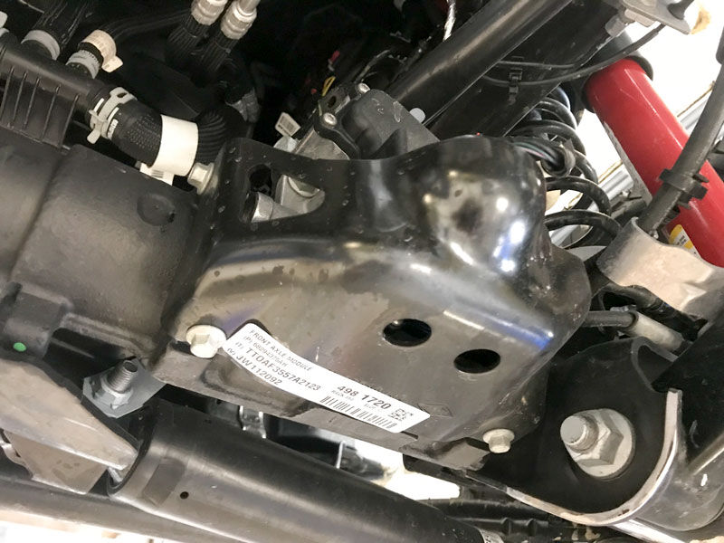 Jeep JL Shield Front Axle Cad Skid 2018 Wrangler JL by Artec Industries