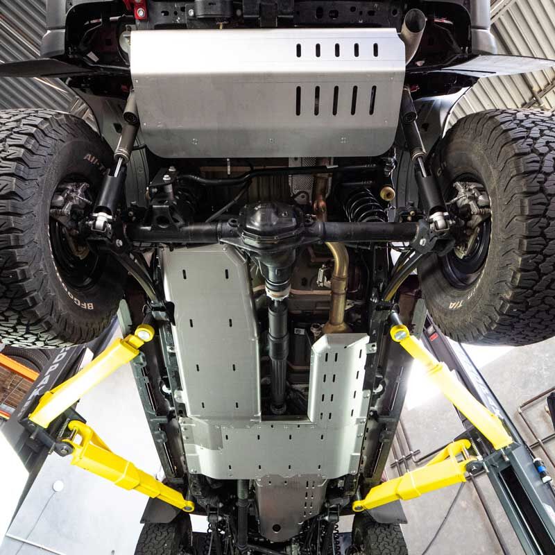 JLU Def Skid - 4 Door 3.0L Diesel Aluminum by Artec Industries