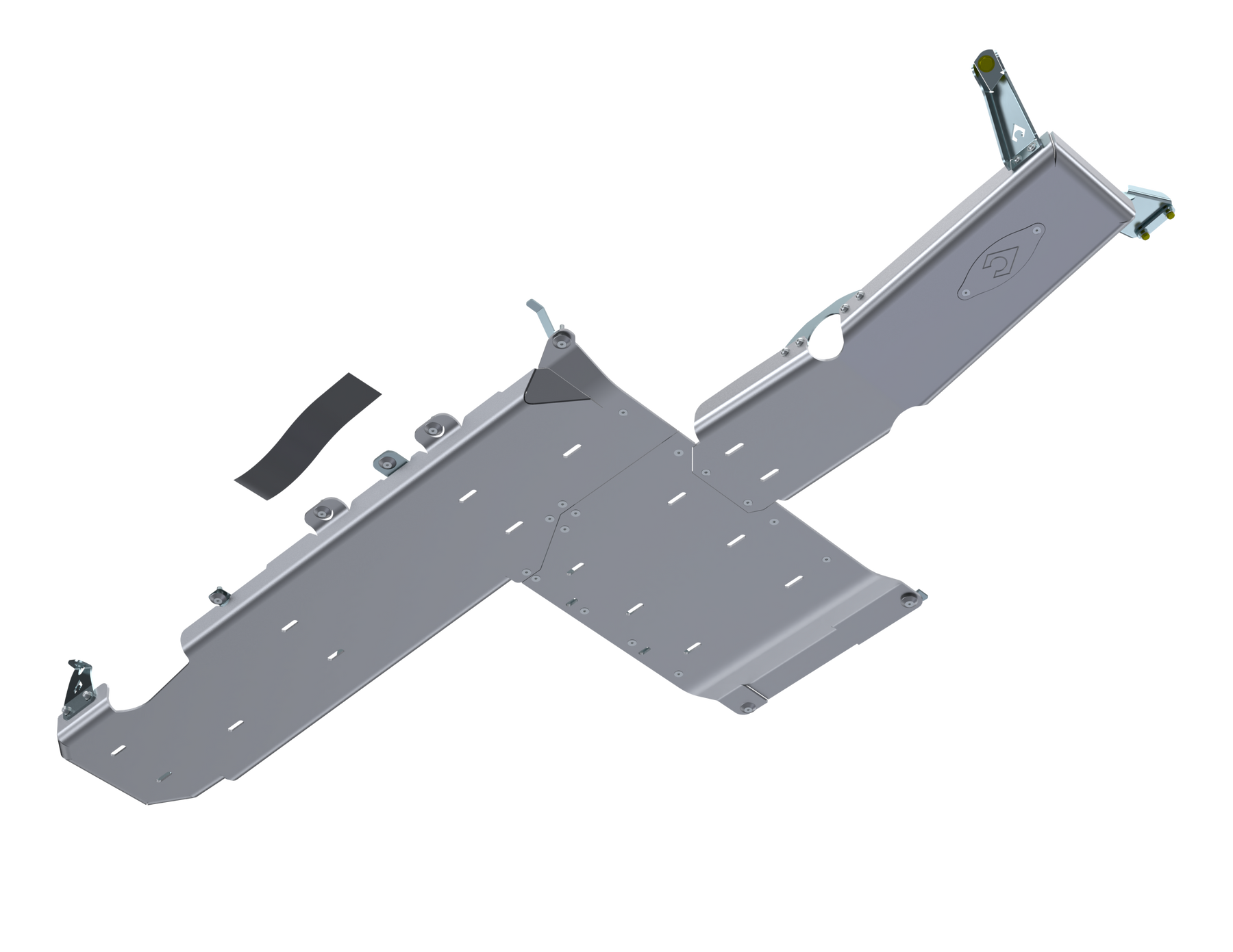 JLU Full Bellypan - 4 Door 392 Hemi Aluminum by Artec Industries