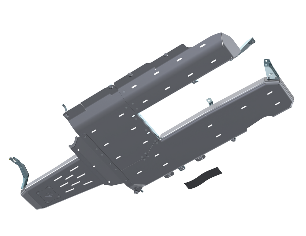 JLU 3.6L 2.0L and 392 Exhaust Skid by Artec Industries
