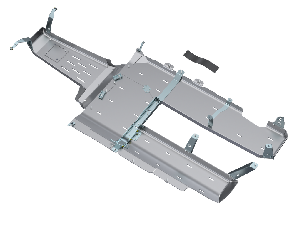 JLU 3.6L 2.0L and 392 Exhaust Skid by Artec Industries