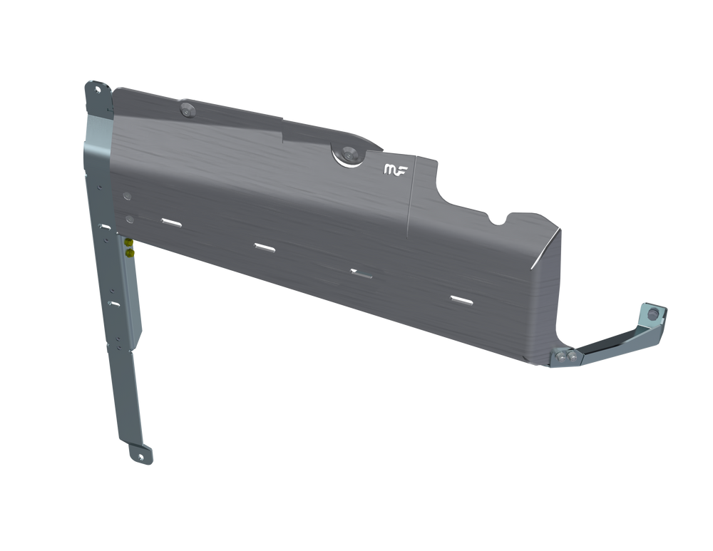 JLU Magnaflow Exhaust Skid - 4 Door 392 Hemi Aluminum by Artec Industries