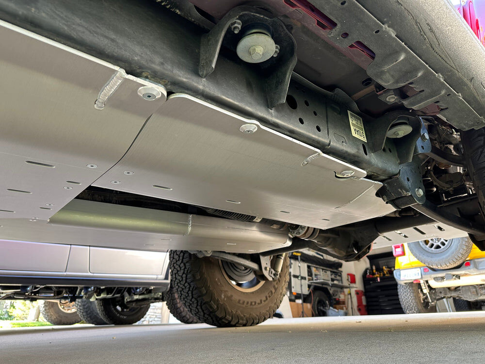 JLU Magnaflow Exhaust Skid - 4 Door 392 Hemi Aluminum by Artec Industries