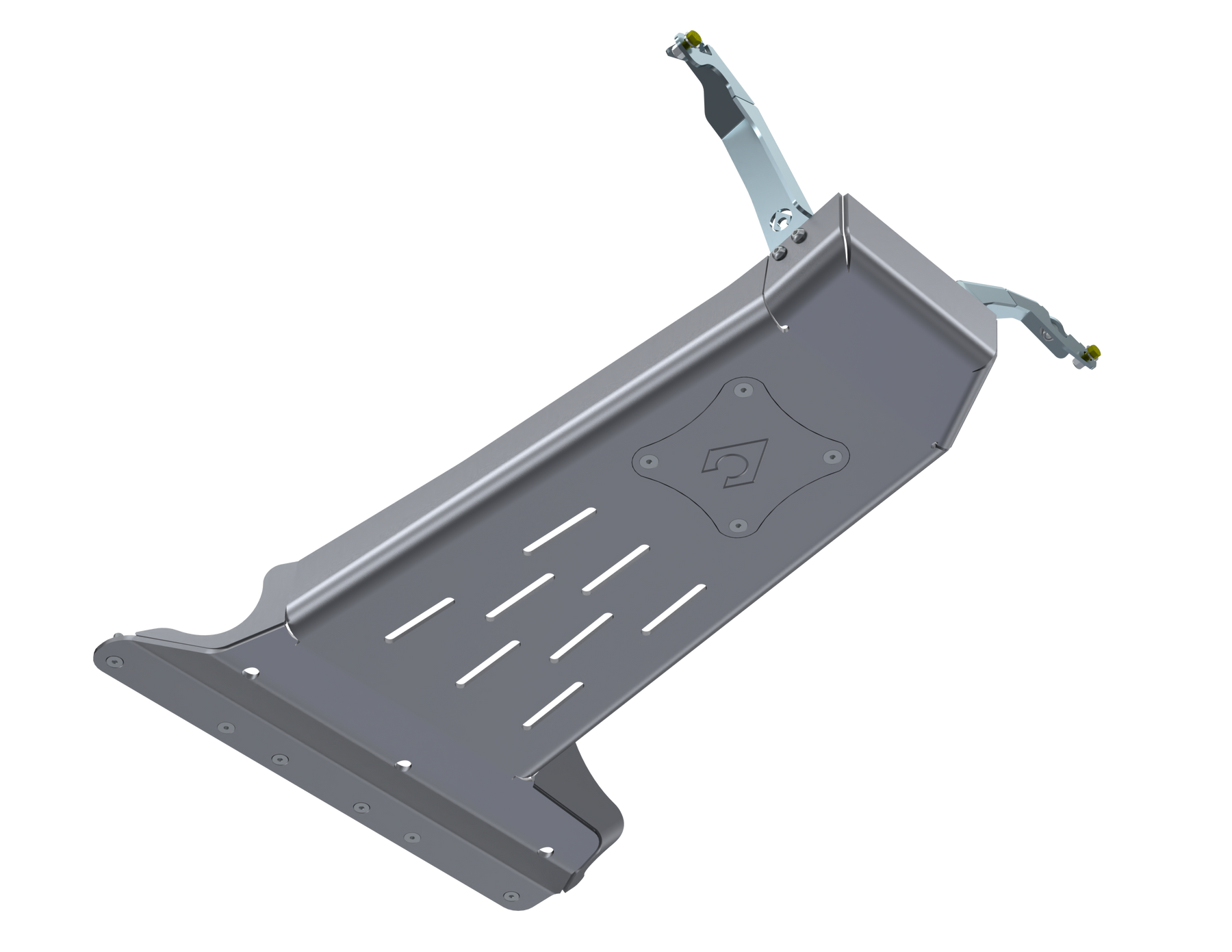 JLU Oil Skid Only With Oil Door - 4 Door 392 Hemi Aluminum by Artec Industries - JL4122
