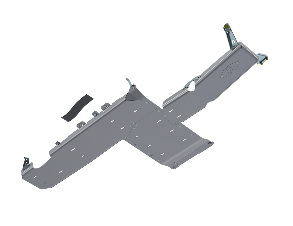 JLU Full Bellypan With Oil Door 4 Door 3.6L Aluminum 18-Up by Artec Industries