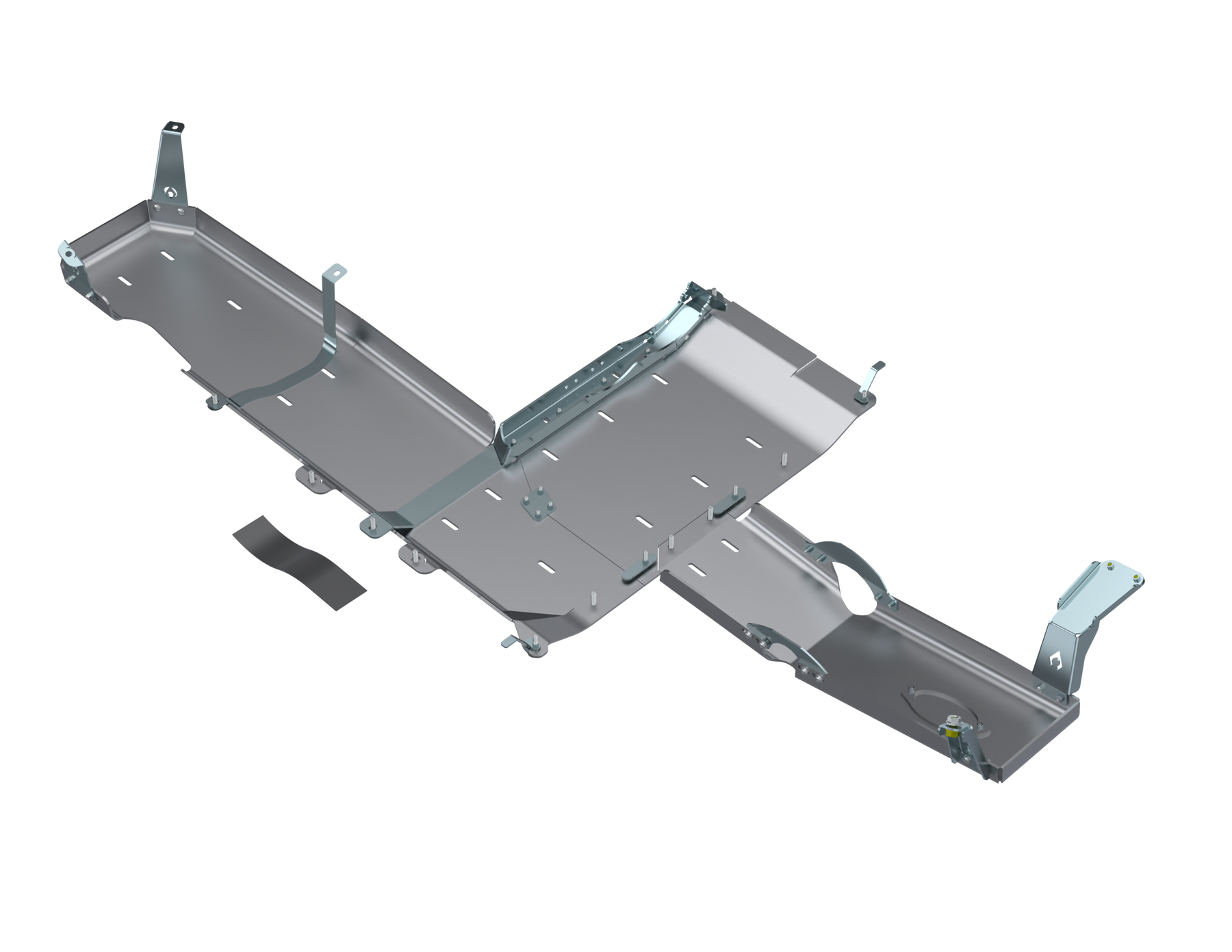 JLU Full Bellypan With Oil Door 4 Door 3.6L Aluminum 18-Up by Artec Industries - JL4161
