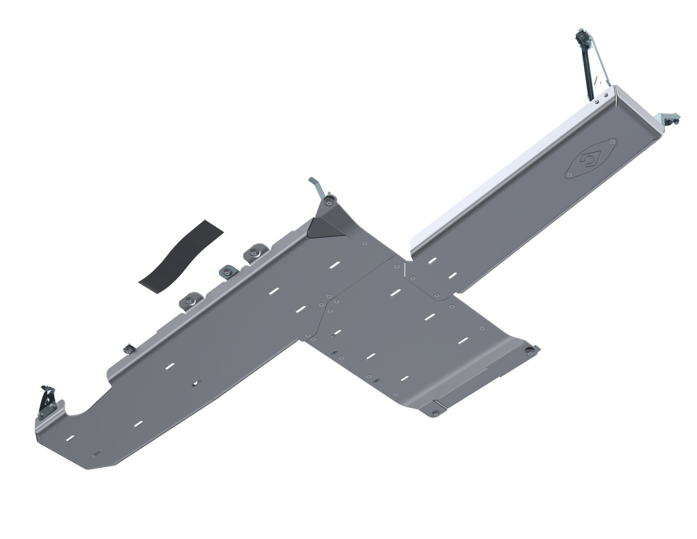 JLU Full Bellypan With Oil Door - 4 Door 2.0L Aluminum 18-Present by Artec Industries
