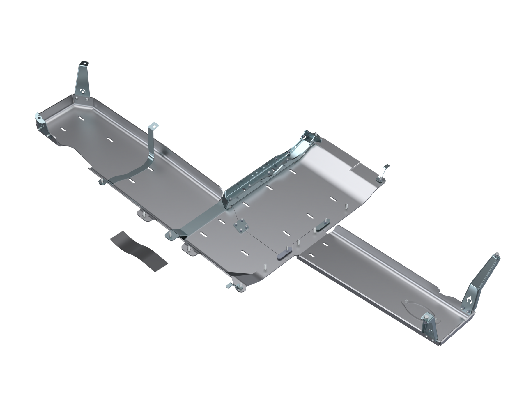 JLU Full Bellypan With Oil Door - 4 Door 2.0L Aluminum 18-Present by Artec Industries - JL4162