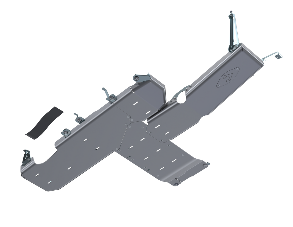JL Full Bellypan With Oil Door - 2 Door 3.6L Aluminum 21-Present by Artec Industries