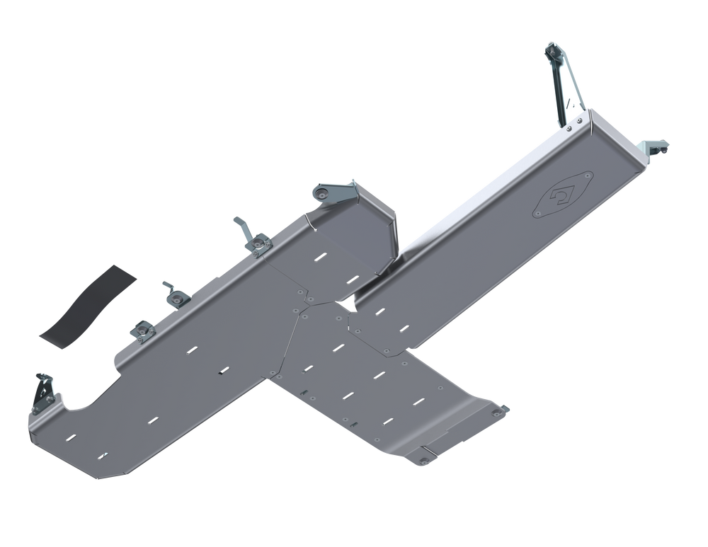 JL Full Bellypan With Oil Door - 2 Door 2.0L Aluminum 18-Present by Artec Industries