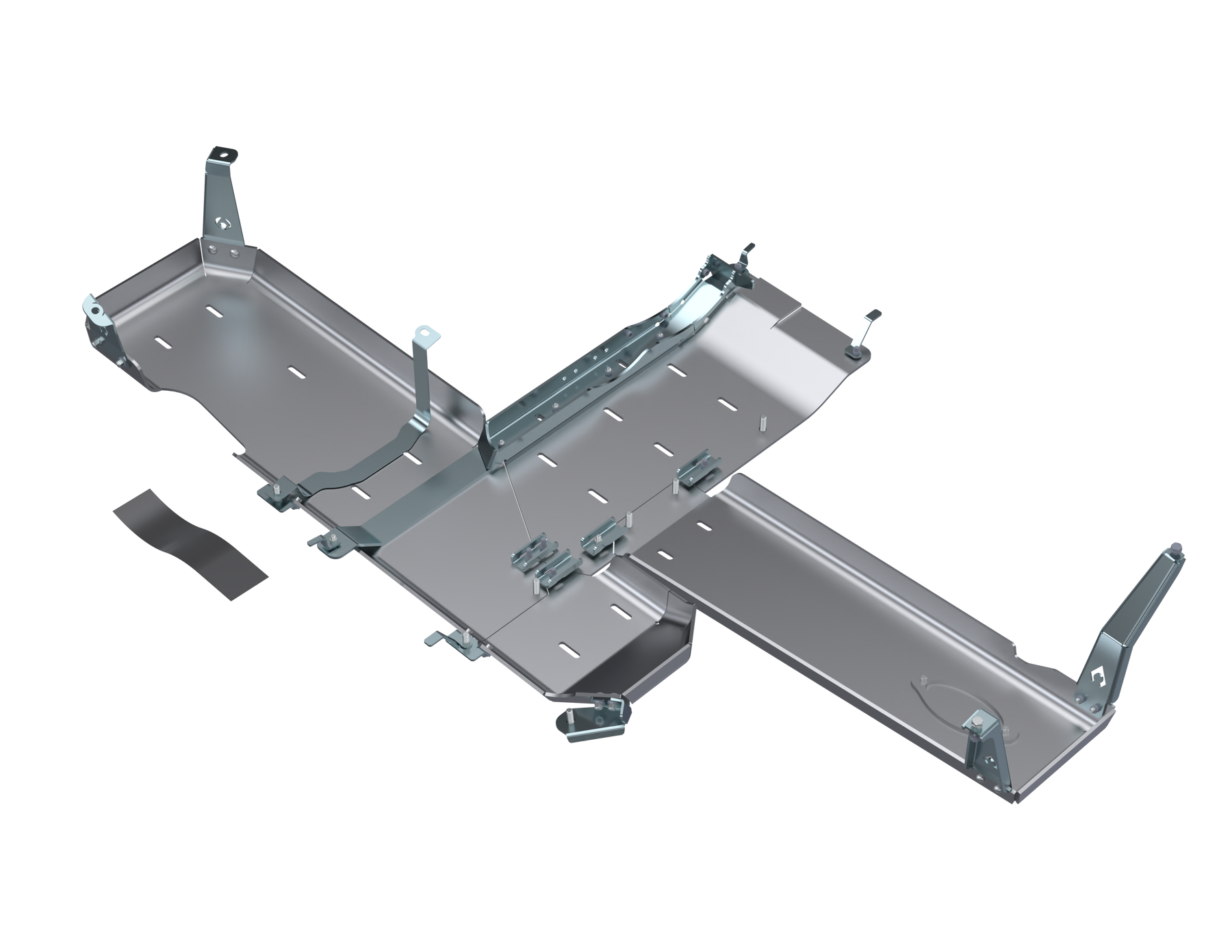 JL Full Bellypan With Oil Door - 2 Door 2.0L Aluminum 18-Present by Artec Industries - JL4168