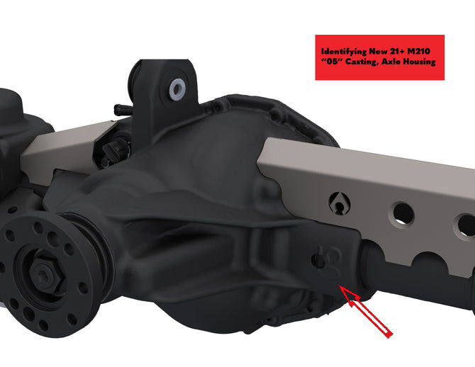 JL D44 M210 New Front Axle, 05 Casting Rubicon, ALL JT Front Axles by Artec Industries