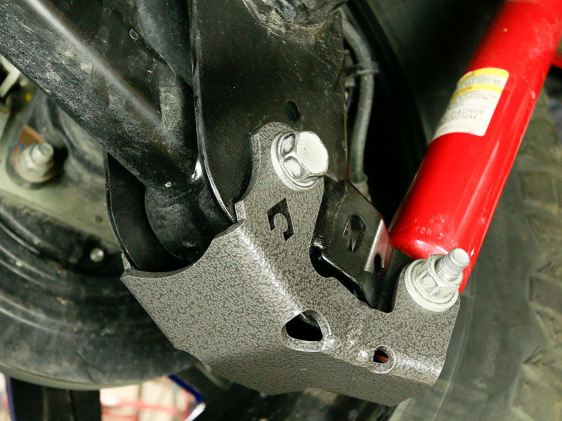 JL Rear Lower Control Arm Bolt-On Skids by Artec Industries