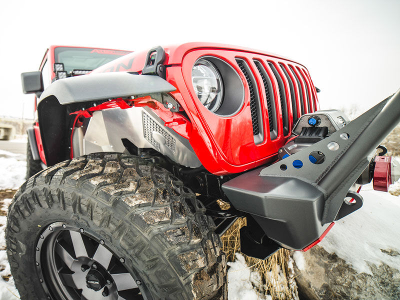 JL / JT Front Inner Fenders - All Engines - Vented by Artec Industries