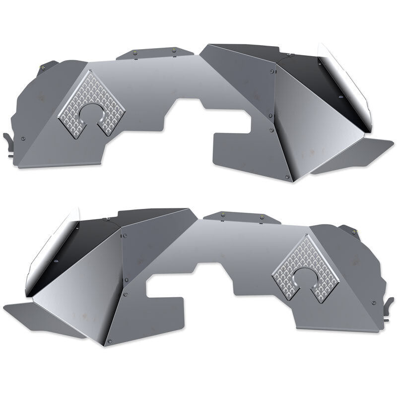 JL / JT Front Inner Fenders - All Engines - Falcon Shocks - Vented by Artec Industries - JL5114