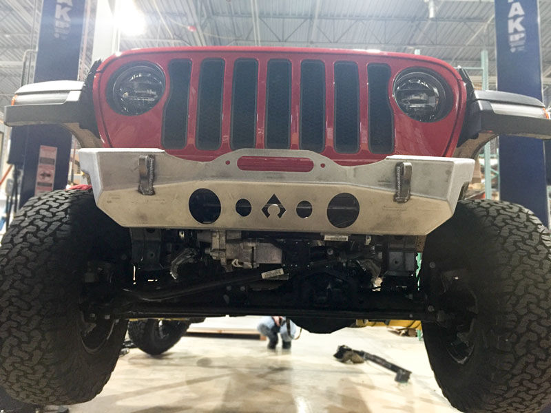Wranger JL Nighthawk Front Bumper Bare by Artec Industries