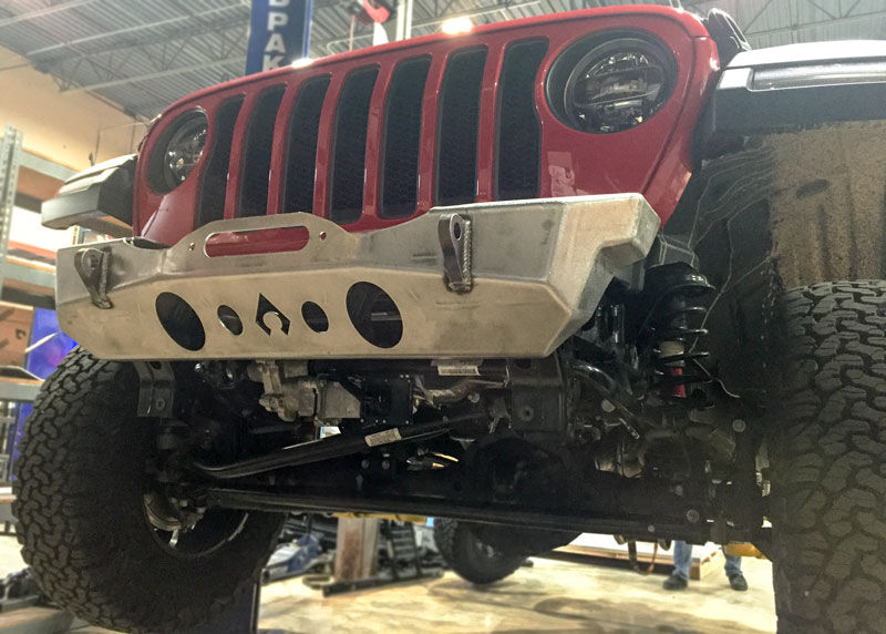 Wranger JL Nighthawk Front Bumper Bare by Artec Industries - JL5301