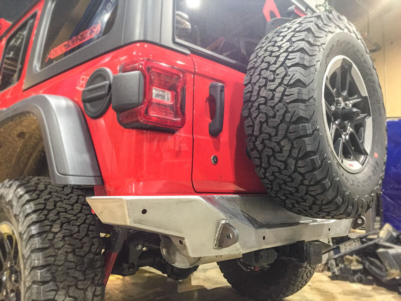 JL Nighthawk Rear Bumper - No Sensor Holes by Artec Industries