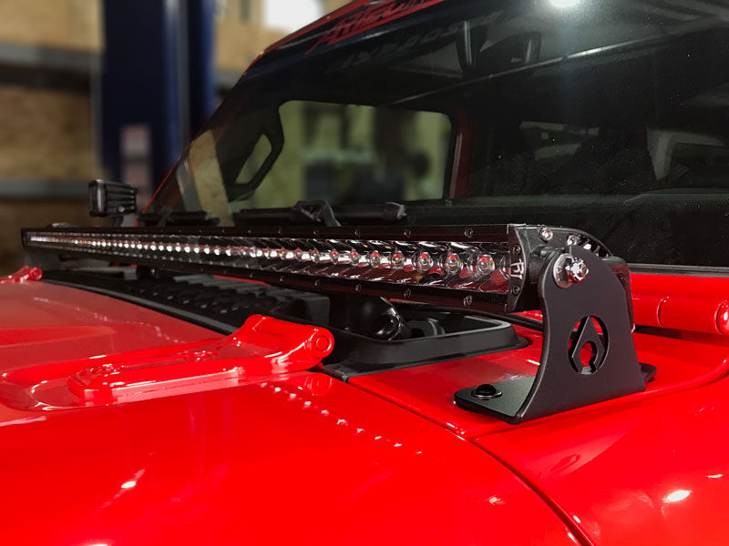 JL 50 Inch Led Light Bar Mount Hood by Artec Industries