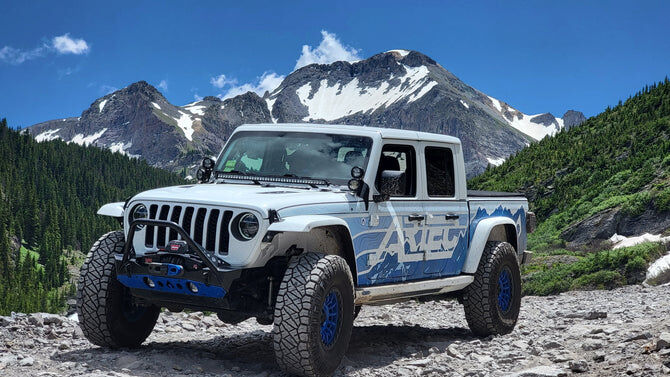 JL-JT A-Pillar Dual Surface Light Mount by Artec Industries