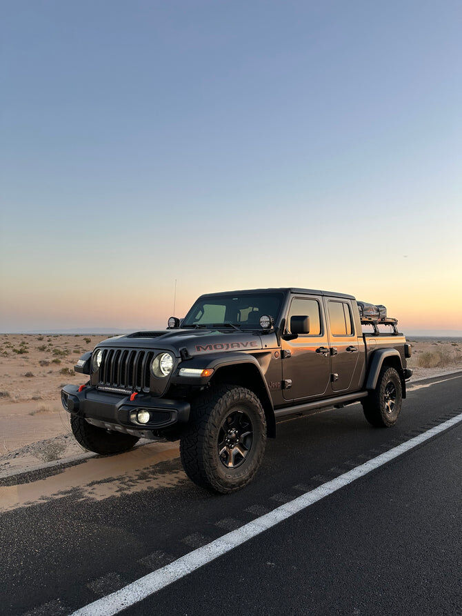 JL-JT 392 Mojave A-Pillar Single Surface Light Mount by Artec Industries