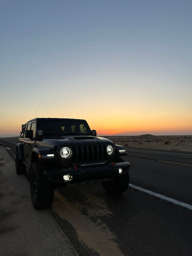 JL-JT 392 Mojave A-Pillar Single Surface Light Mount by Artec Industries