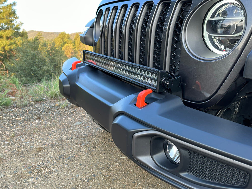 JL-JT Front Bumper 30 Inch Light Mount by Artec Industries