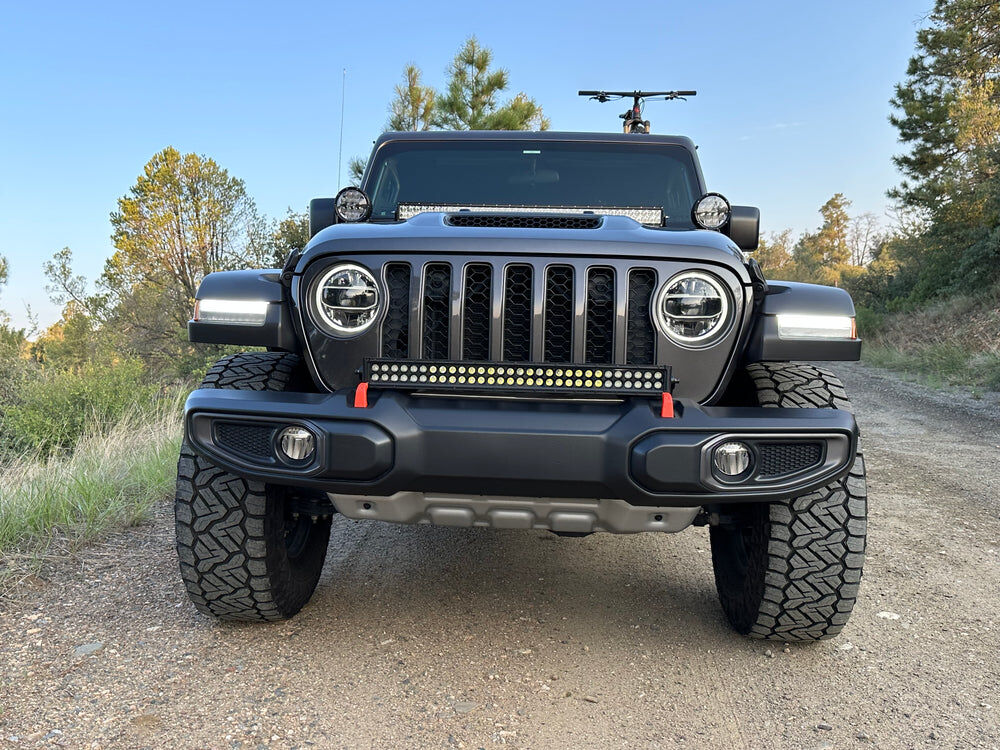 JL-JT Front Bumper 30 Inch Light Mount by Artec Industries