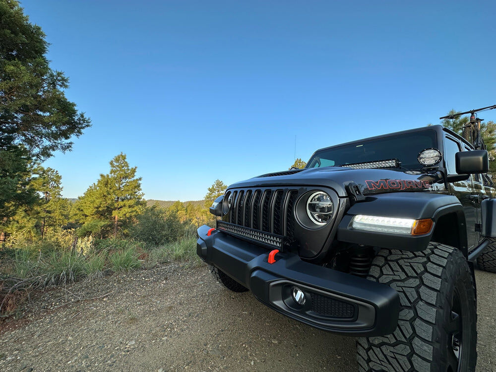 JL-JT Front Bumper 30 Inch Light Mount by Artec Industries