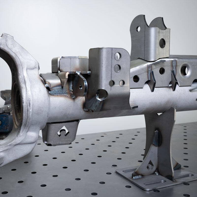 JL 1 Ton APEX Front Superduty Swap Kit 2005-Present w/ Adjustable Truss Upper Link Mount by Artec Industries