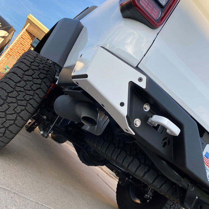JT Rear Bumper Aluminum Corner Skids by Artec Industries