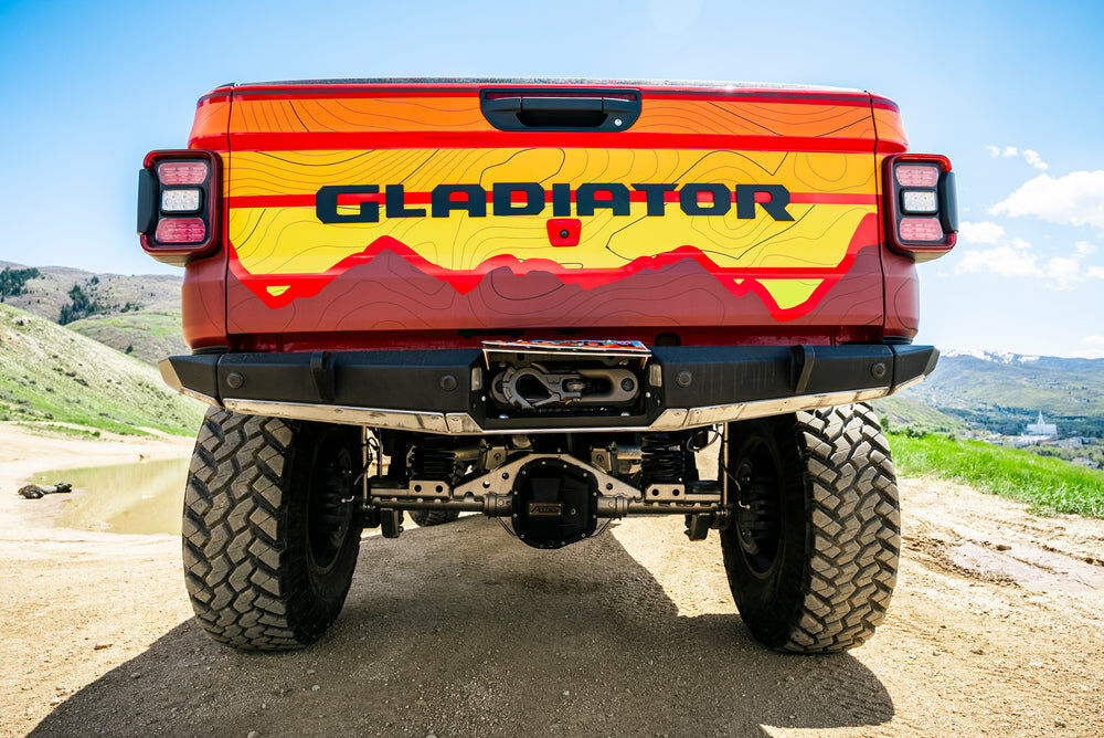 High Clearance Rear Bumper Modular 2 Inch Receiver by Artec Industries