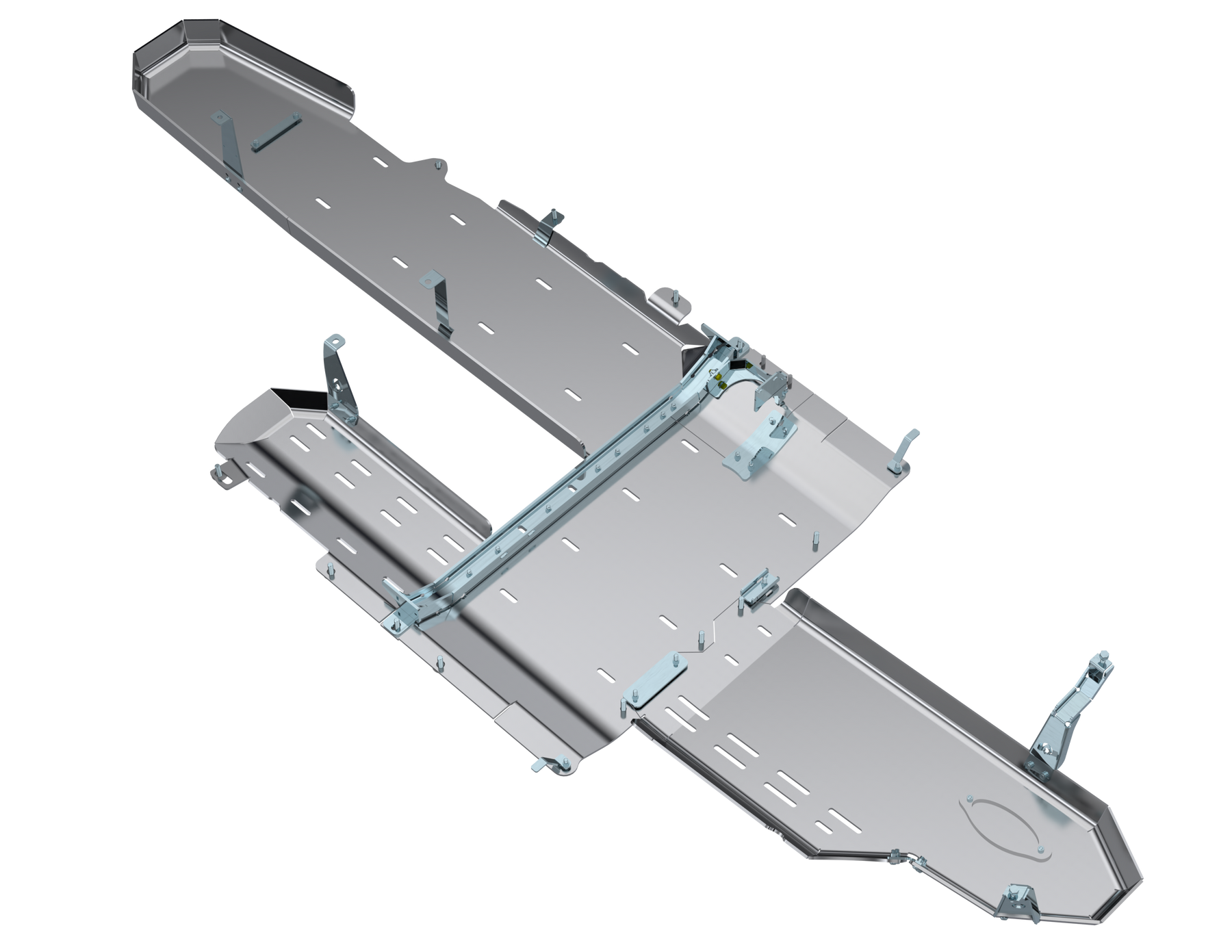 JT Gladiator Full Bellypan With Oil Door - 3.6L Aluminum by Artec Industries