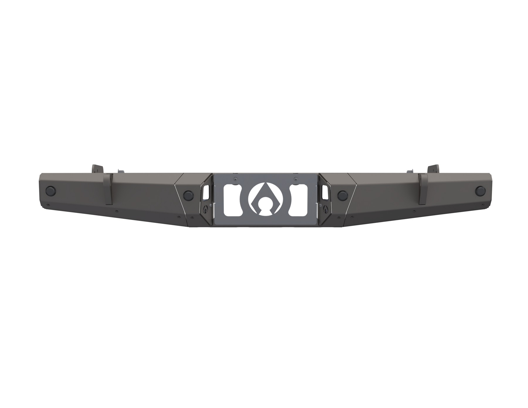 07-Up Jeep Wranger/Gladiator High Clearance Rear Bumper Center Section Black Powdercoat - JT9117