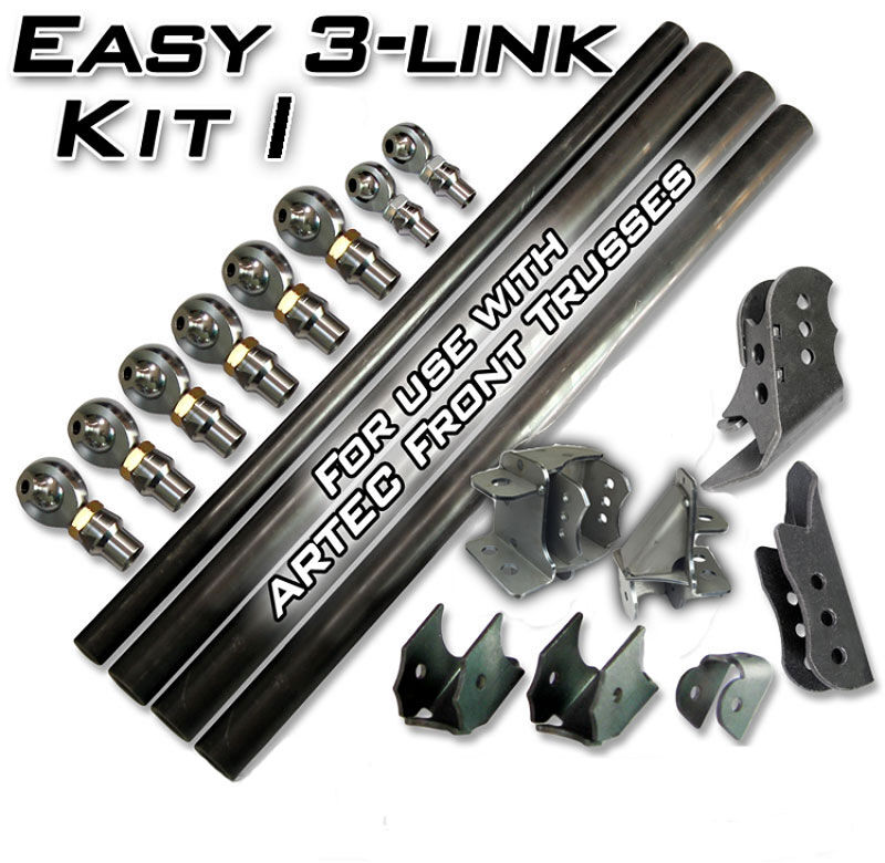 Easy 3 Link Kit I Dual Bracket for Artec Truss Outside Frame Dodge No Dom by Artec Industries - LK0306