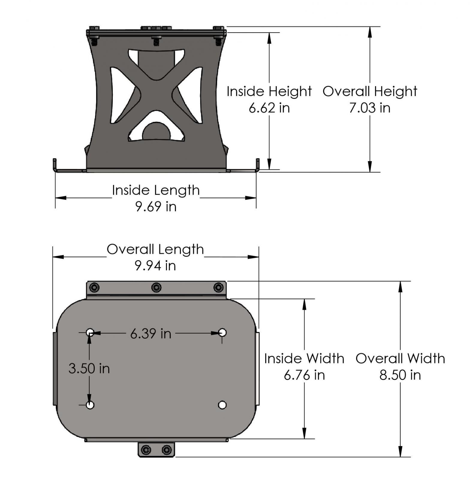 Optima Battery Mount Group 34 by Artec Industries