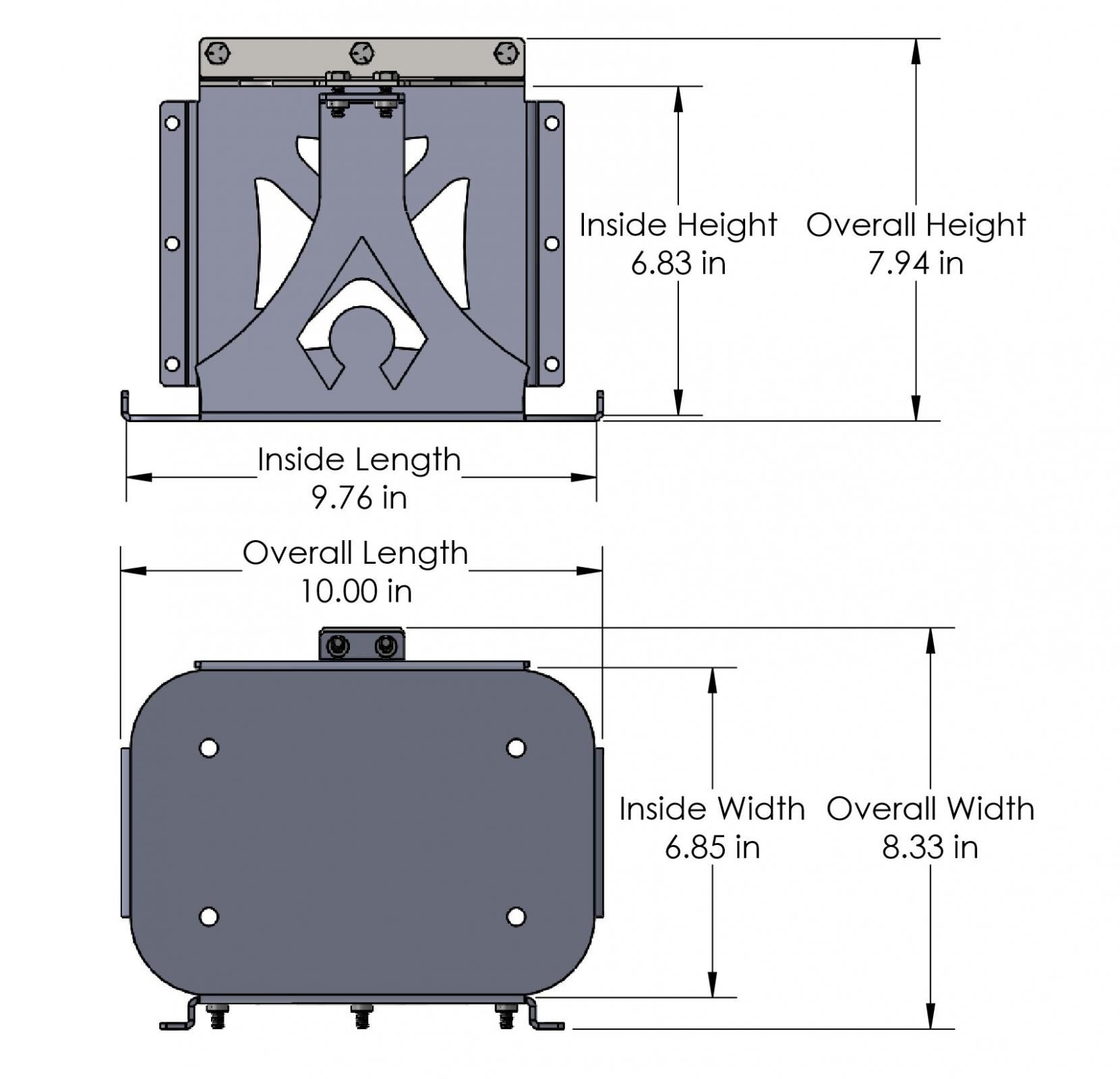 Optima Battery Rear Mount Group 34 by Artec Industries