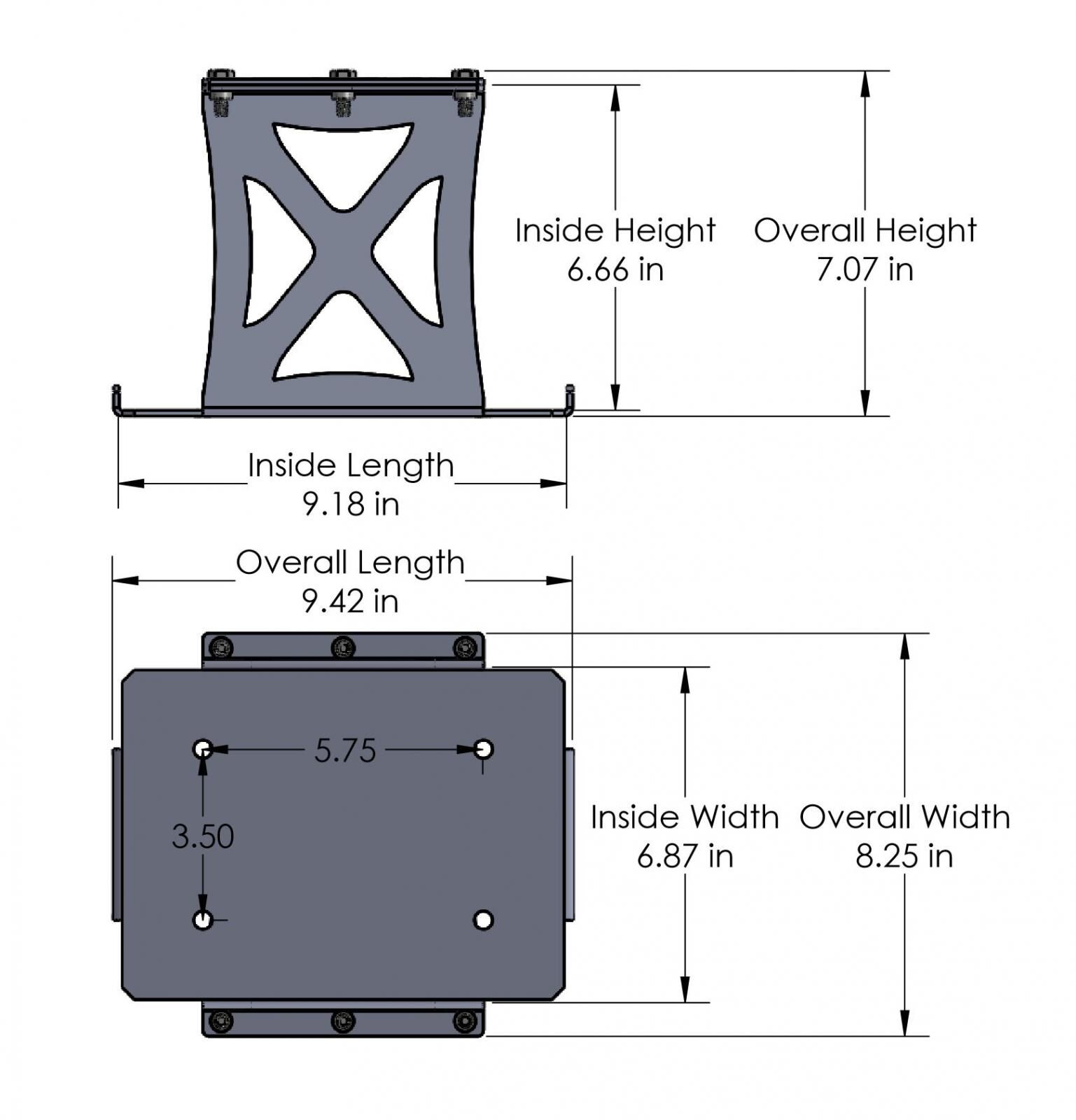 Optima Battery Mount Group 25/35 by Artec Industries