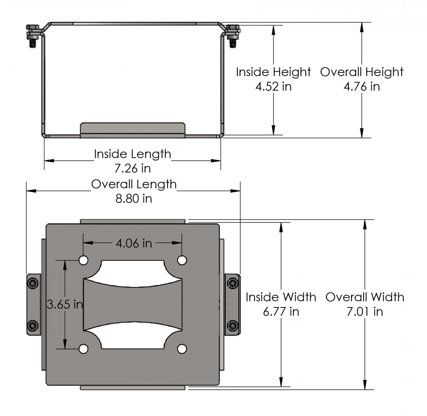 Odyssey PC 925 Battery Mount by Artec Industries