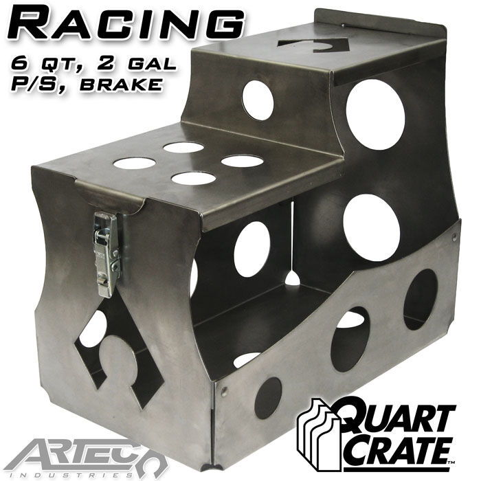 Racing Quart Crate 6 Qts Brake P/S 2 Gallons by Artec Industries