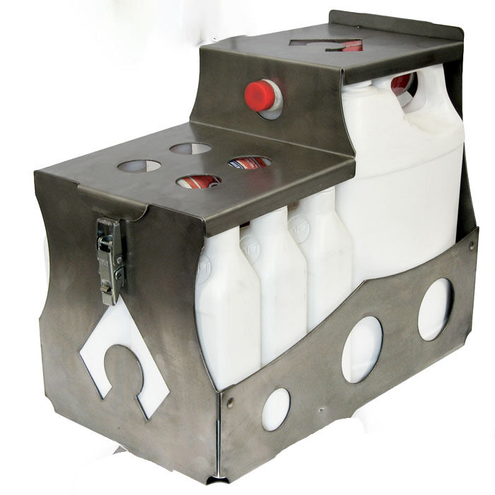 Racing Quart Crate 6 Qts Brake P/S 2 Gallons by Artec Industries - QC0102